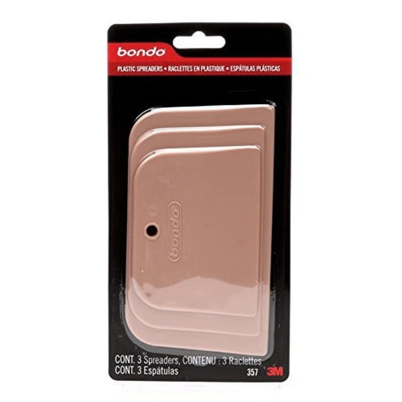 Bondo 357 Plastic Spreaders 3 Piece - Image 1
